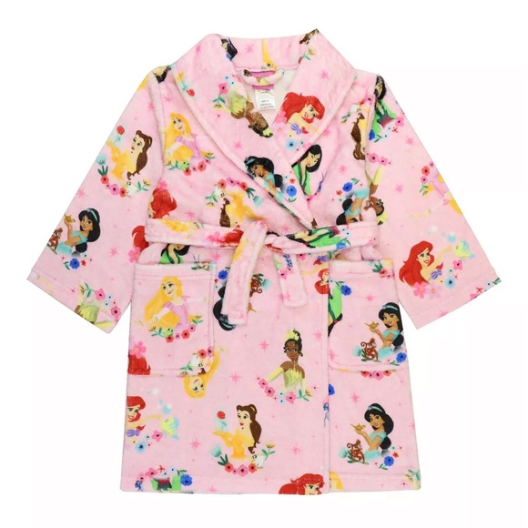 Disney Pajamas Disney Princess Girls Plush Robe Poshmark